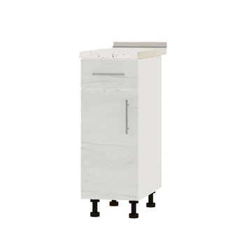 Кухонный модуль 1 ящик Оптима Низ Н74-300 Белый/Дуб Крафт Белый (без столешницы) 300х461х820 мм (DTM-073408) (арт. 00000044713) &mdash; фото