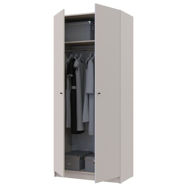 Шкаф распашной для одежды Doros Промо 90х48х204 см Кашемир (DRS-011198) (арт. 00000053981) &mdash; фото